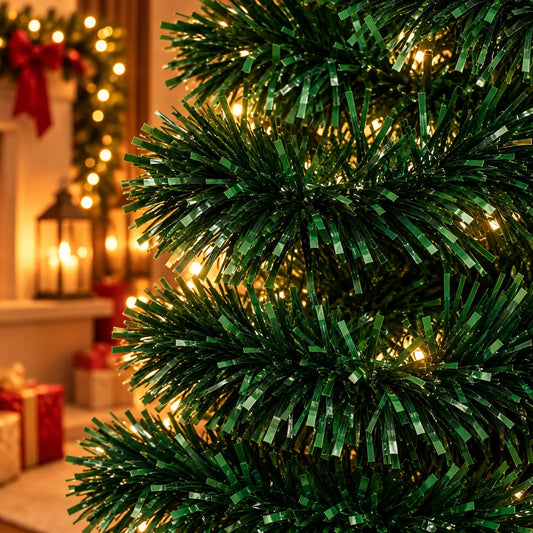 Árbol de Navidad Plegable + 200 Luces LED de Regalo 🎁